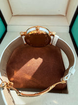 Tiffany & Co. Atlas Lady 36mm 18K Rose Gold Diamond Watch Z1301.11.31E20C71E