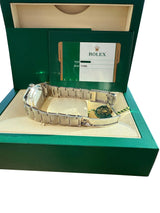 Rolex Oyster Perpetual 39mm Purple Grape Dial Steel Automatic Men's Watch 114300