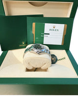 Rolex Datejust Midsize 31mm Grey Floral Motif Dial Oyster Steel Watch 178240