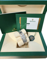 Rolex Datejust Midsize 31mm Grey Floral Motif Dial Oyster Steel Watch 178240