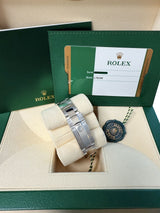 Rolex Datejust Midsize 31mm Grey Floral Motif Dial Oyster Steel Watch 178240