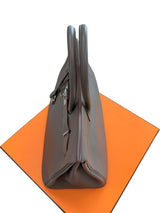 Hermes Birkin 35 Bag Etain Veau Togo Leather with Palladium Hardware Handbag