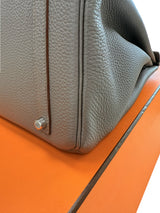 Hermes Birkin 35 Bag Etain Veau Togo Leather with Palladium Hardware Handbag