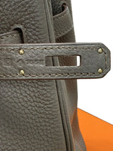 Hermes Birkin 35 Bag Etain Veau Togo Leather with Palladium Hardware Handbag