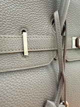 Hermes Birkin 35 Bag Etain Veau Togo Leather with Palladium Hardware Handbag