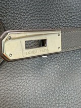 Hermes Birkin 35 Bag Etain Veau Togo Leather with Palladium Hardware Handbag