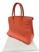 Hermes Birkin 30 Capucine Togo Leather with Palladium Hardware Handbag