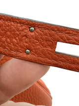 Hermes Birkin 30 Capucine Togo Leather with Palladium Hardware Handbag