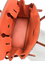 Hermes Birkin 30 Capucine Togo Leather with Palladium Hardware Handbag