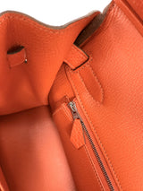 Hermes Birkin 30 Capucine Togo Leather with Palladium Hardware Handbag