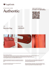 Hermes Birkin 30 Capucine Togo Leather with Palladium Hardware Handbag