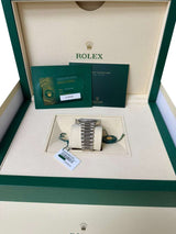 Rolex Day-Date 40mm Blue Ombré Dial Diamond Bezel White Gold Watch 228349RBR