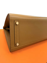 Hermes Birkin 30 Sellier Bronze Dore Veau Madame Leather With Gold Hardware