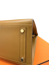 Hermes Birkin 30 Sellier Bronze Dore Veau Madame Leather With Gold Hardware