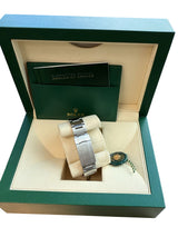 Rolex Oyster Perpetual 36mm Tiffany Turquoise Blue Dial Steel Men's Watch 126000