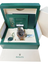 Rolex GMT-Master II 40mm Rootbeer Black Dial Two-Tone Rose Gold Watch 126711CHNR