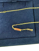 Van Cleef & Arpels Cosmos Diamond Estate Clover Pin/Pendant 18k Gold Necklace