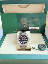 Rolex Oyster Perpetual 41mm Black Dial Automatic Stainless Steel Watch 124300