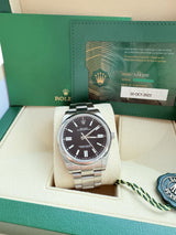 Rolex Oyster Perpetual 41mm Black Dial Automatic Stainless Steel Watch 124300
