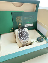 Rolex Oyster Perpetual 41mm Black Dial Automatic Stainless Steel Watch 124300