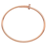 Cartier Juste Un Clou Small Model Brilliant-Cut Diamond Bracelet Rose Gold