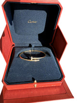 Cartier Juste Un Clou Small Model Brilliant-Cut Diamond Bracelet Rose Gold