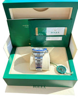 Rolex Yacht-Master II 44mm Mercedes Hands Steel Blue Ceramic Bezel Watch 116680