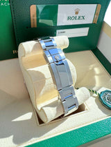 Rolex Yacht-Master II 44mm Mercedes Hands Steel Blue Ceramic Bezel Watch 116680