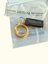 Damiani 18K Rose Gold Band Ring Timeless Italian Elegance 6.5 Size