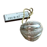 Damiani 1.85ct Pave Diamond Ring Wedding Band 18K White Gold F Color VS Clarity