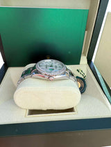 Rolex Oyster Perpetual Date 34mm MOP Diamond Dial & Diamond Bezel Watch 115200