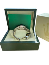 Rolex Oyster Perpetual Date 34mm MOP Diamond Dial & Diamond Bezel Watch 115200