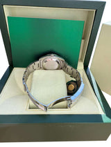 Rolex Oyster Perpetual Date 34mm MOP Diamond Dial & Diamond Bezel Watch 115200