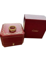 Cartier Clash De Cartier Double Row Ring Yellow Gold Size 56