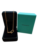 Tiffany & Co HardWear Large Double Link Pendant 18K Yellow Gold