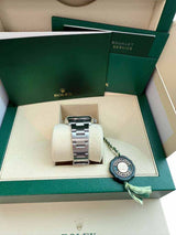 Rolex Oyster Perpetual 34mm Pink Dial Stainless Steel Men's Watch 124200