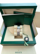 Rolex Oyster Perpetual 34mm Pink Dial Stainless Steel Men's Watch 124200