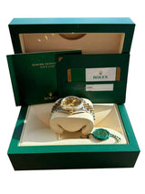 Rolex Datejust 36mm Champagne Diamond Dial Steel Gold Jubilee Watch 126233