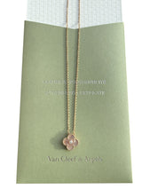 Van Cleef & Arpels Vintage Alhambra MOP Diamond Pendant Holiday Limited Edition