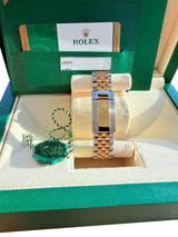 Rolex Datejust 36mm Champagne Diamond Dial Steel Gold Jubilee Watch 126233