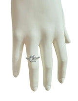 GIA Certified Natural 2.52ct Cushion Cut Diamond Platinum Engagement Ring