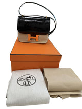 Hermès Constance Mini Black Alligator Leather With Gold hardware Handbag