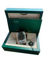 Rolex Milgauss 40mm Black Dial Green Crystal Stainless Steel Mens Watch 116400GV