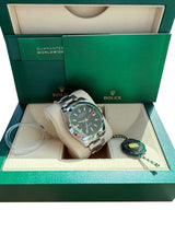 Rolex Milgauss 40mm Black Dial Green Crystal Stainless Steel Mens Watch 116400GV