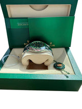 Rolex Milgauss 40mm Black Dial Green Crystal Stainless Steel Mens Watch 116400GV