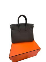 Hermès Birkin 25 Vert De Gris Togo Leather With Gold Hardware Handbag