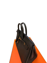 Hermès Birkin 25 Vert De Gris Togo Leather With Gold Hardware Handbag