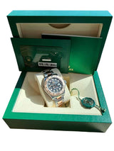 Rolex Yacht-Master 40mm Black Dial Two-Tone Steel Rose Gold Oyster Watch 126621