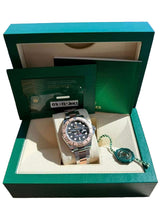 Rolex Yacht-Master 40mm Black Dial Two-Tone Steel Rose Gold Oyster Watch 126621
