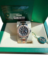 Rolex Yacht-Master 40mm Black Dial Two-Tone Steel Rose Gold Oyster Watch 126621